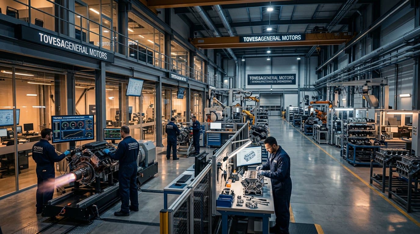 Tovesageneral Motors Engineering Facility and Dyno Operations